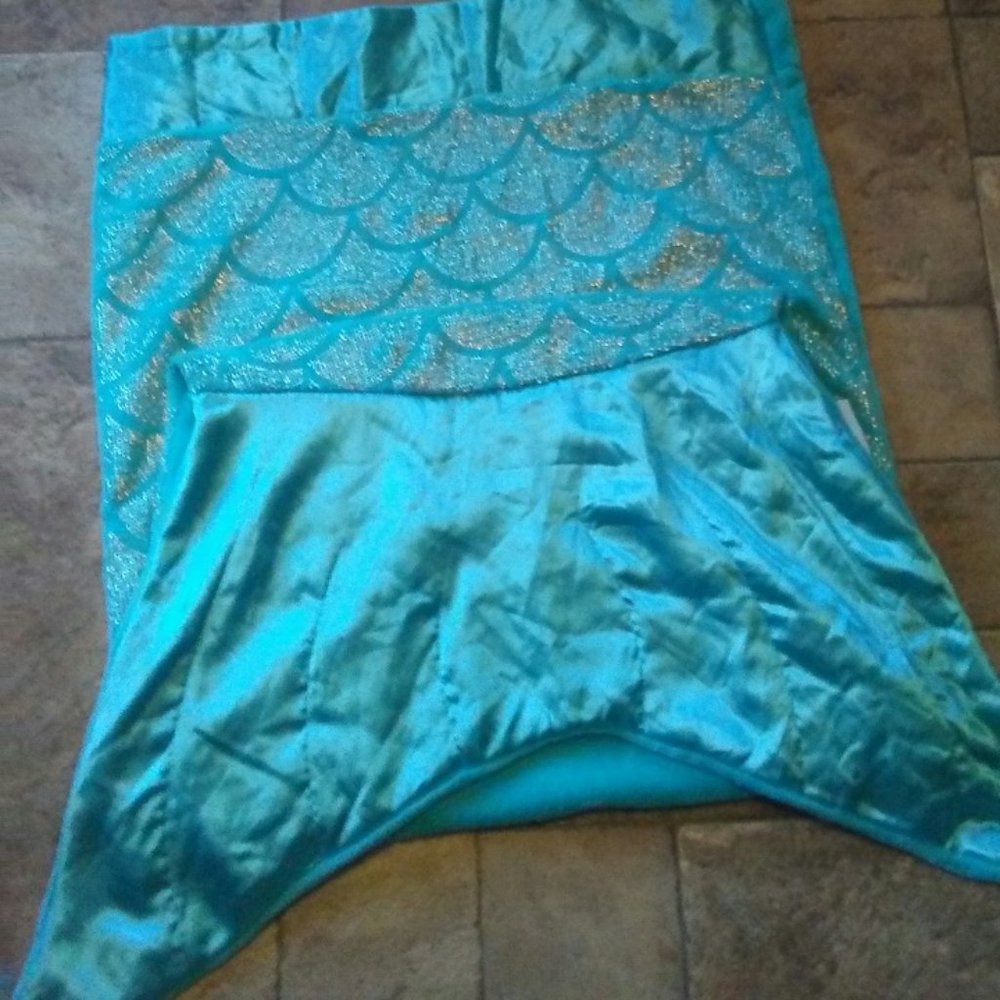 Mermaid Snuggie kids blanket